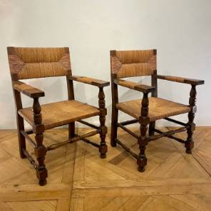 A Pair of French Armchairs